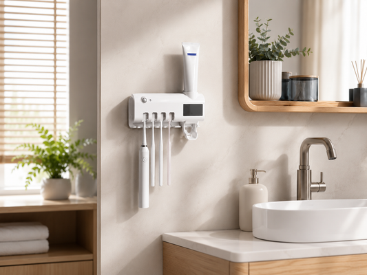 Smart Wall-Mounted Bathroom Organiser